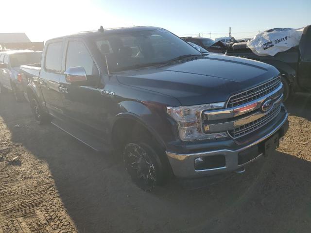 1FTEW1EP8JFA33780 - 2018 FORD F150 SUPERCREW BLUE photo 4