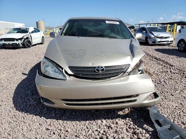 4T1BE32K63U239801 - 2003 TOYOTA CAMRY LE TAN photo 5