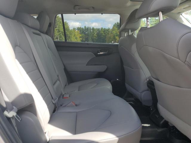 5TDHZRBH5NS588711 - 2022 TOYOTA HIGHLANDER XLE SILVER photo 11