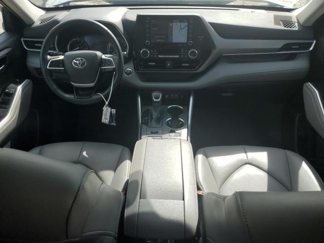 5TDHZRBH5NS588711 - 2022 TOYOTA HIGHLANDER XLE SILVER photo 8