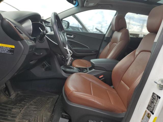 5XYZWDLAXFG254951 - 2015 HYUNDAI SANTA FE S WHITE photo 7