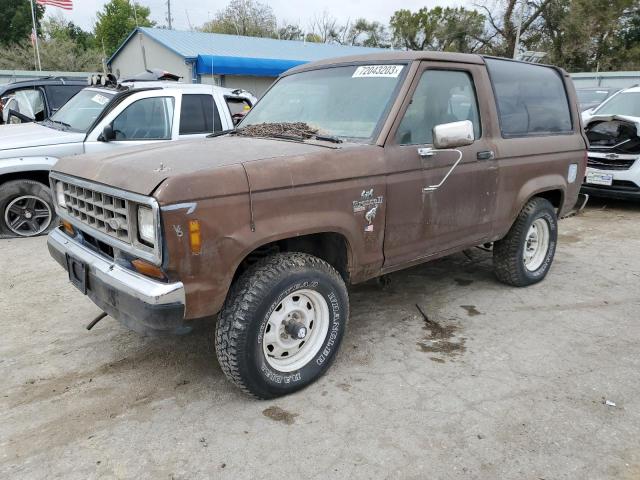 1FMBU14S3EUA91792 - 1984 FORD BRONCO II BROWN photo 1