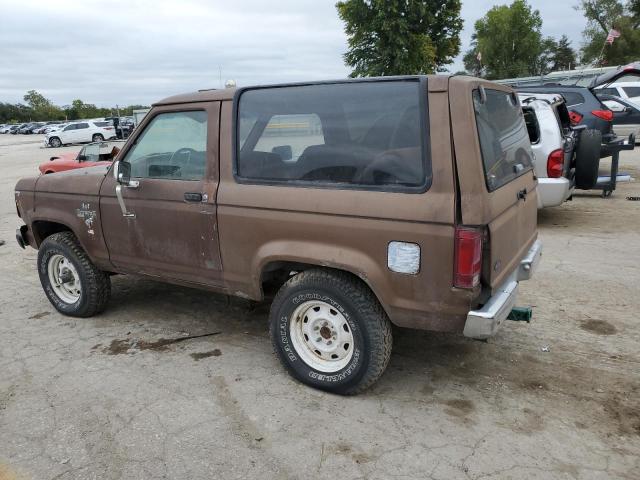 1FMBU14S3EUA91792 - 1984 FORD BRONCO II BROWN photo 2