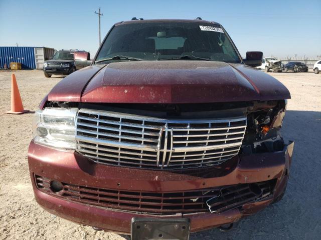 5LMJJ2H56CEL04916 - 2012 LINCOLN NAVIGATOR BURGUNDY photo 5