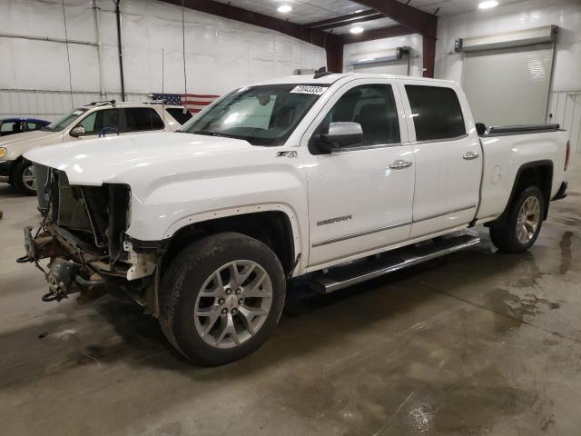 3GTU2NEC6JG129630 - 2018 GMC SIERRA K1500 SLT WHITE photo 1