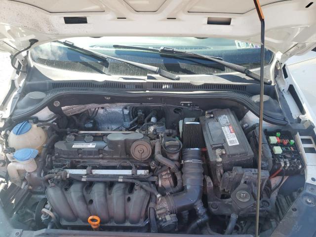 3VWDP7AJ0DM356736 - 2013 VOLKSWAGEN JETTA SE WHITE photo 11