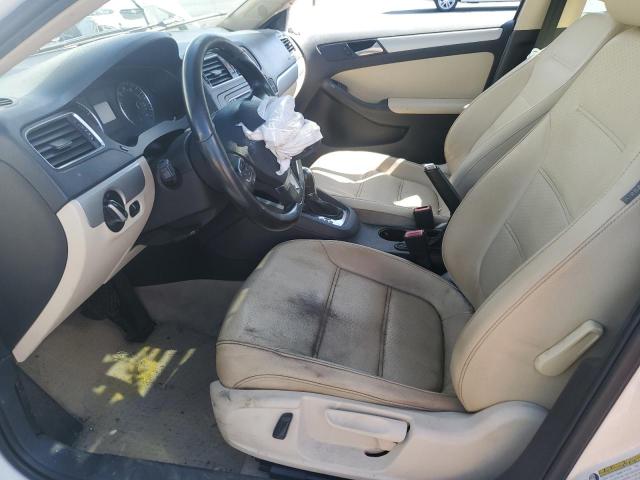 3VWDP7AJ0DM356736 - 2013 VOLKSWAGEN JETTA SE WHITE photo 7