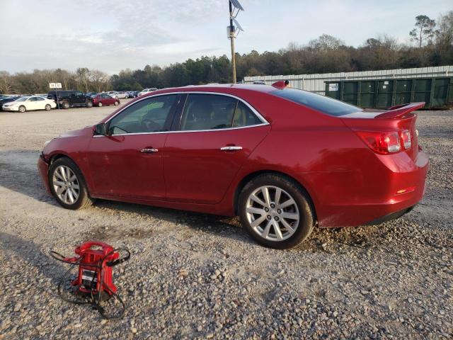 1G11G5SX0DF242872 - 2013 CHEVROLET MALIBU 3LT RED photo 2