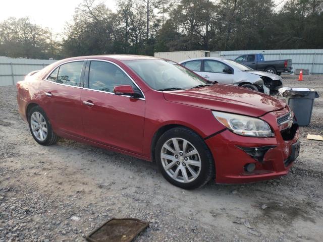 1G11G5SX0DF242872 - 2013 CHEVROLET MALIBU 3LT წითელი ფოტო 4