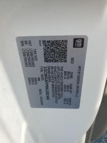 1GCWGAFP9N1281569 - 2022 CHEVROLET EXPRESS G2500 Білий фото 13