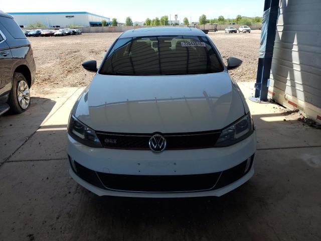 3VW4T7AJ8FM316189 - 2015 VOLKSWAGEN JETTA GLI WHITE photo 5
