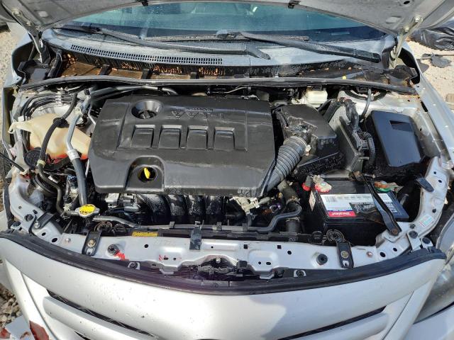 5YFBU4EE5DP202594 - 2013 TOYOTA COROLLA BASE Күміс фото 11