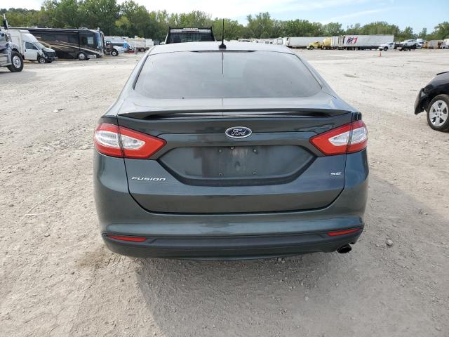 3FA6P0H70FR205923 - 2015 FORD FUSION SE GRAY photo 6