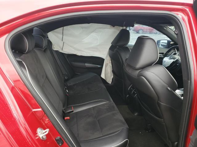 19UUB2F6XJA003102 - 2018 ACURA TLX TECH+A წითელი ფოტო 10