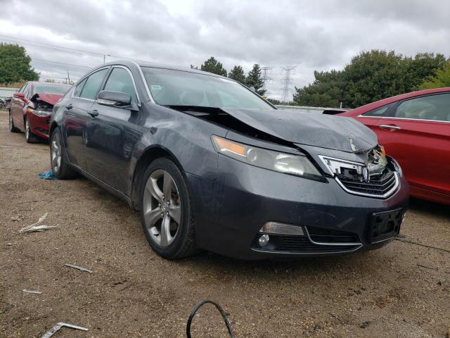 19UUA9F59DA002580 - 2013 ACURA TL TECH CHARCOAL photo 4