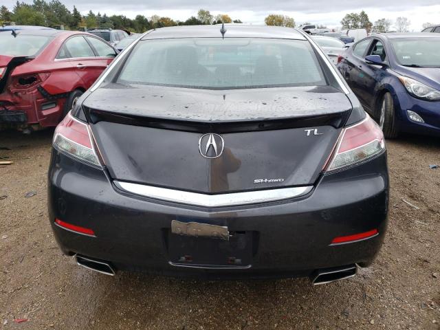 19UUA9F59DA002580 - 2013 ACURA TL TECH CHARCOAL photo 6