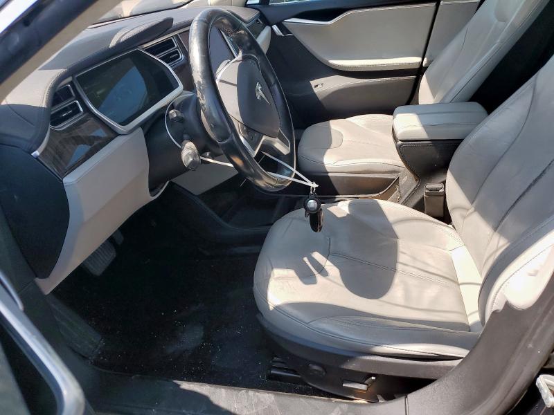 5YJSA1CN6DFP20705 - 2013 TESLA MODEL S Niebieski zdjęcie 7