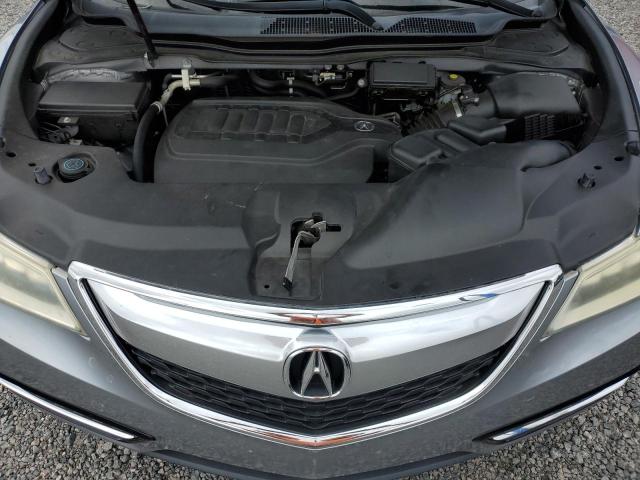 5FRYD3H44GB016714 - 2016 ACURA MDX TECHNOLOGY Gümüş fotoğraf 12