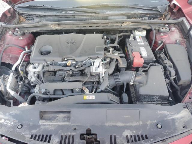 4T1B11HK0JU642211 - 2018 TOYOTA CAMRY L 勃艮第红 照片 11