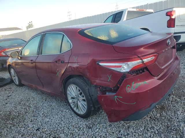4T1B11HK0JU642211 - 2018 TOYOTA CAMRY L 勃艮第红 照片 2