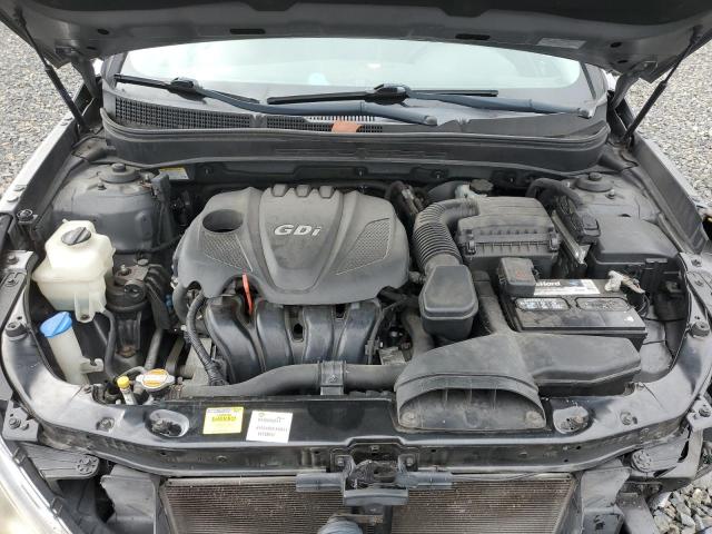 5NPEB4AC2CH340189 - 2012 HYUNDAI SONATA GLS GRAY photo 11