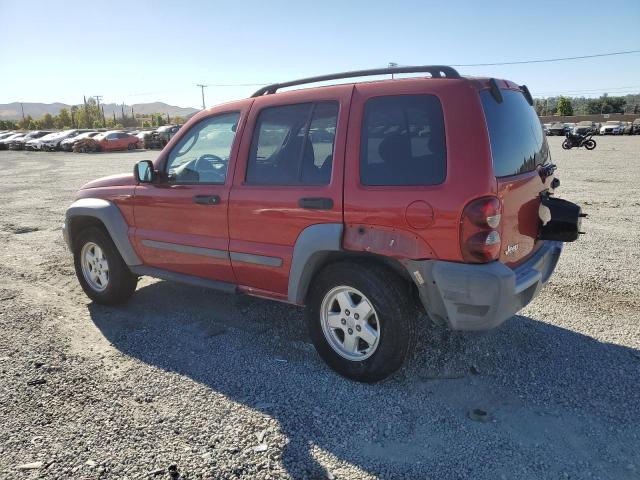 1J4GK48K46W106795 - 2006 JEEP LIBERTY SPORT 红色 照片 2