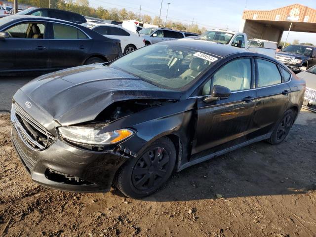 3FA6P0G70ER364893 - 2014 FORD FUSION S BLACK photo 1