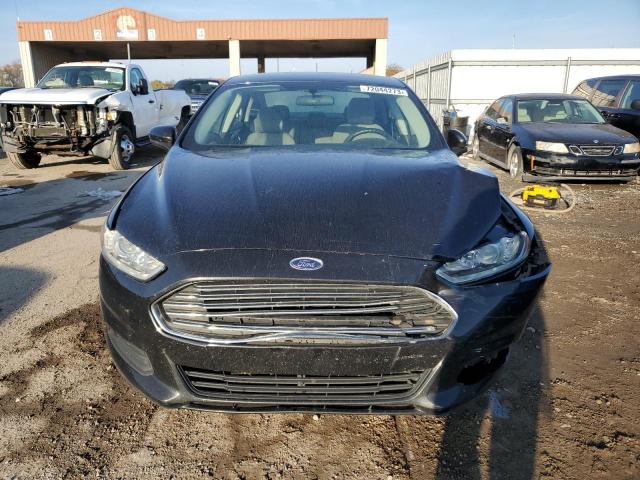 3FA6P0G70ER364893 - 2014 FORD FUSION S BLACK photo 5