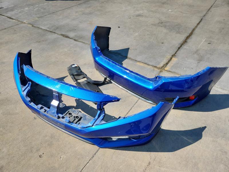 2HGFC1F33MH703488 - 2021 HONDA CIVIC EX BLUE photo 12