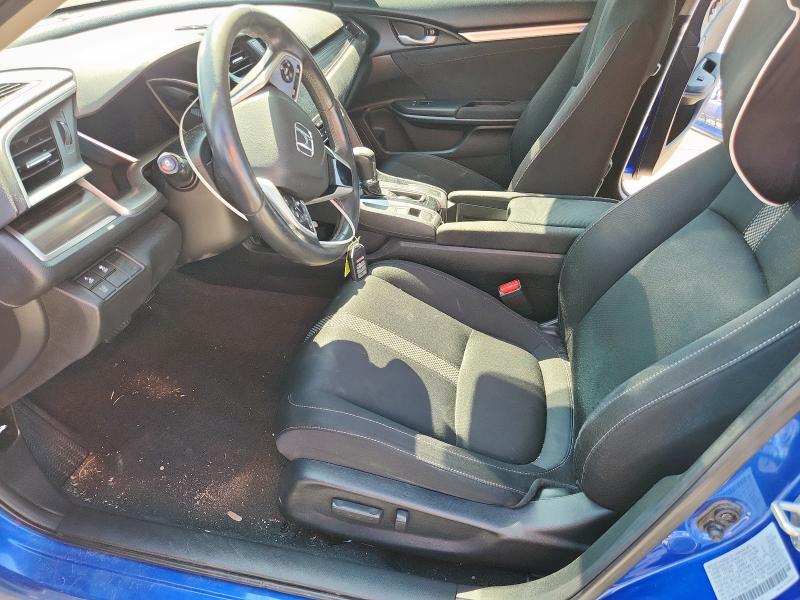 2HGFC1F33MH703488 - 2021 HONDA CIVIC EX BLUE photo 7