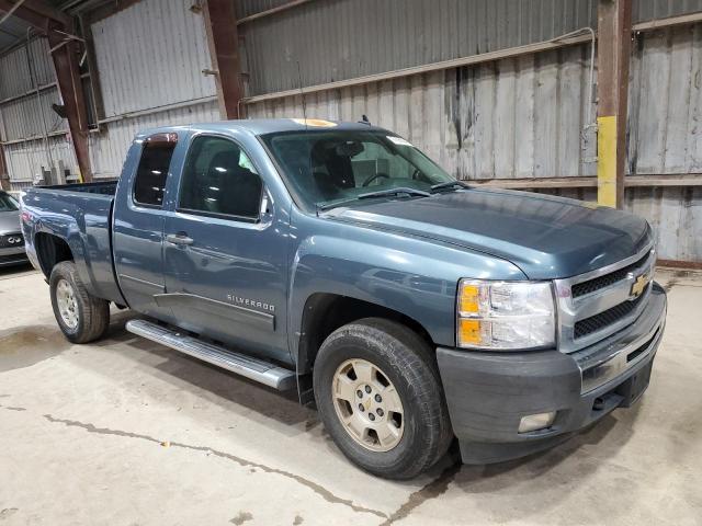 1GCRCSE02BZ418531 - 2011 CHEVROLET SILVERADO C1500 LT 蓝色 照片 4
