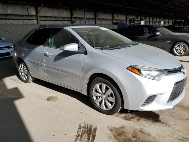 2T1BURHE0GC744537 - 2016 TOYOTA COROLLA L SILVER photo 4