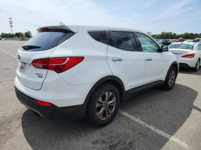 5XYZTDLB9GG342330 - 2016 HYUNDAI SANTA FE S WHITE photo 3