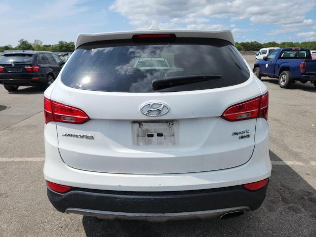 5XYZTDLB9GG342330 - 2016 HYUNDAI SANTA FE S WHITE photo 6