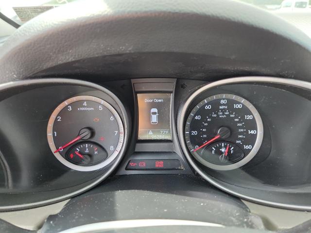 5XYZTDLB9GG342330 - 2016 HYUNDAI SANTA FE S WHITE photo 9