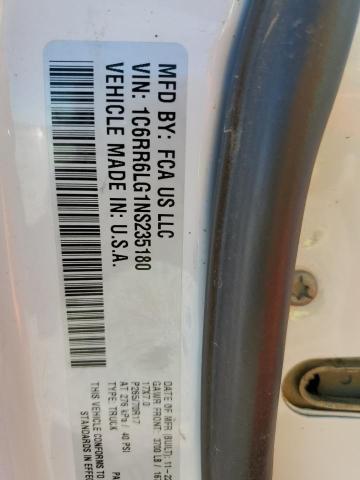 1C6RR6LG1NS235180 - 2022 RAM 1500 CLASS SLT 白色 照片 13