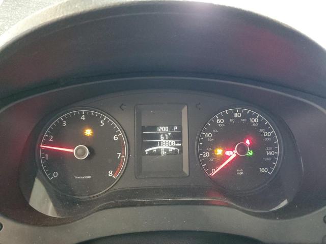 3VWDZ7AJ7BM316810 - 2011 VOLKSWAGEN JETTA SE BLACK photo 9