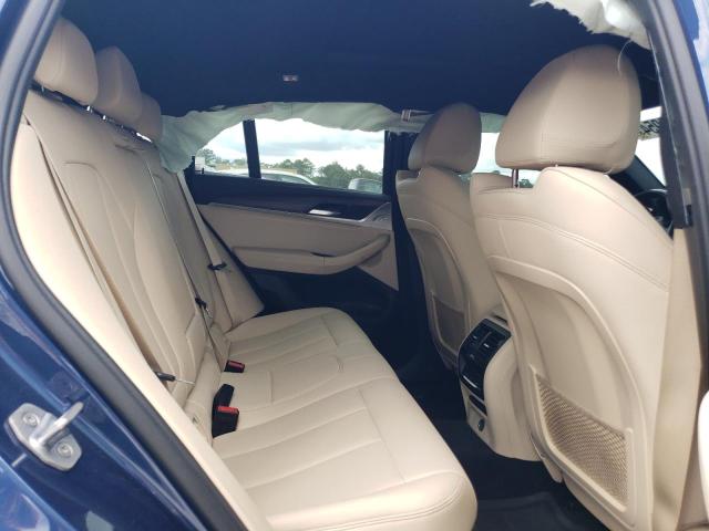 5UXUJ5C53KLJ64409 - 2019 BMW X4 M40I BLUE photo 11