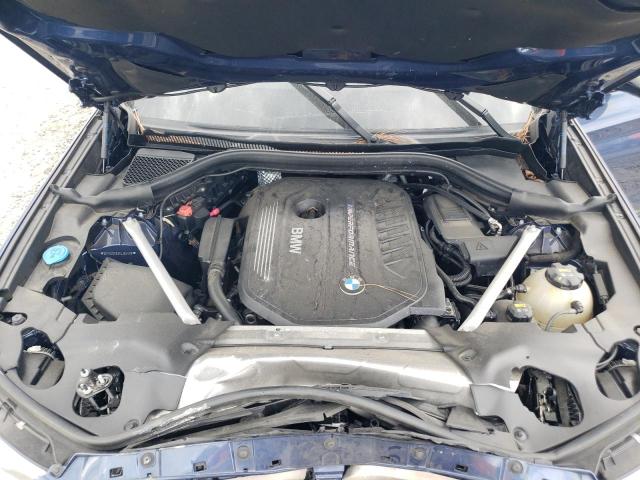 5UXUJ5C53KLJ64409 - 2019 BMW X4 M40I BLUE photo 12