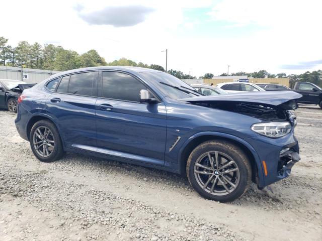 5UXUJ5C53KLJ64409 - 2019 BMW X4 M40I BLUE photo 4