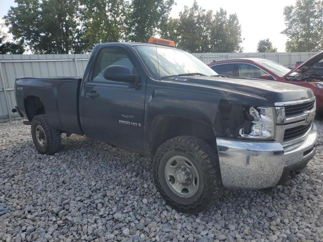 1GCHK24KX8E117619 - 2008 CHEVROLET SILVERADO K2500 HEAVY DUTY BLACK photo 4