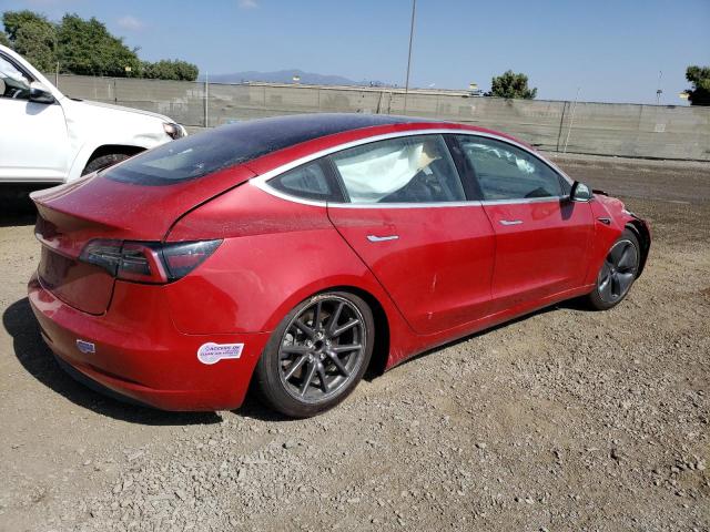 5YJ3E1EA5HF001387 - 2017 TESLA MODEL 3 RED photo 3