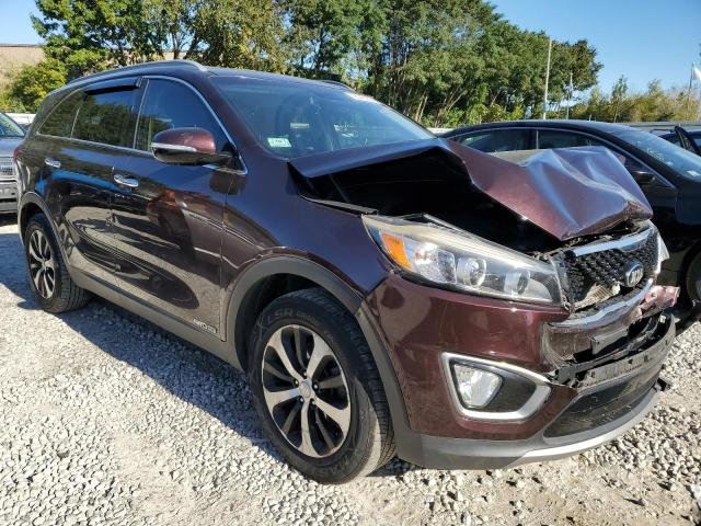 5XYPHDA57GG004804 - 2016 KIA SORENTO EX BROWN photo 4