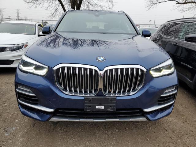 5UXCR6C51KLL34955 - 2019 BMW X5 XDRIVE40I BLUE photo 5