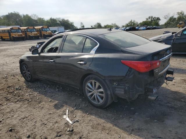JN1BV7ARXEM682064 - 2014 INFINITI Q50 BASE BLACK photo 2