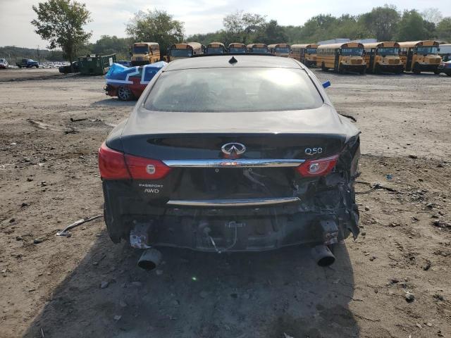 JN1BV7ARXEM682064 - 2014 INFINITI Q50 BASE BLACK photo 6