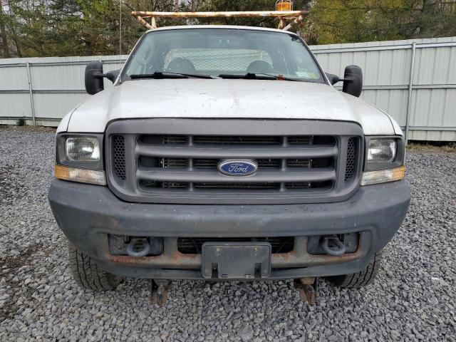 3FTSX31L74MA02748 - 2004 FORD F350 SRW SUPER DUTY WHITE photo 5