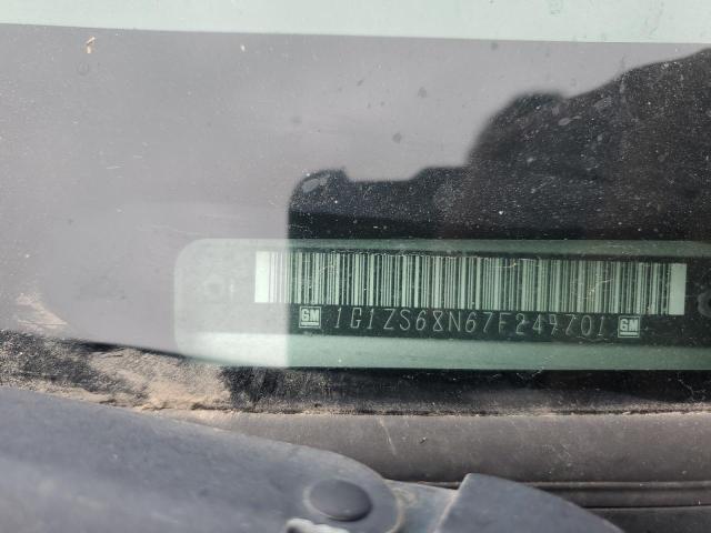 1G1ZS68N67F249701 - 2007 CHEVROLET MALIBU MAXX LS 银色 照片 12