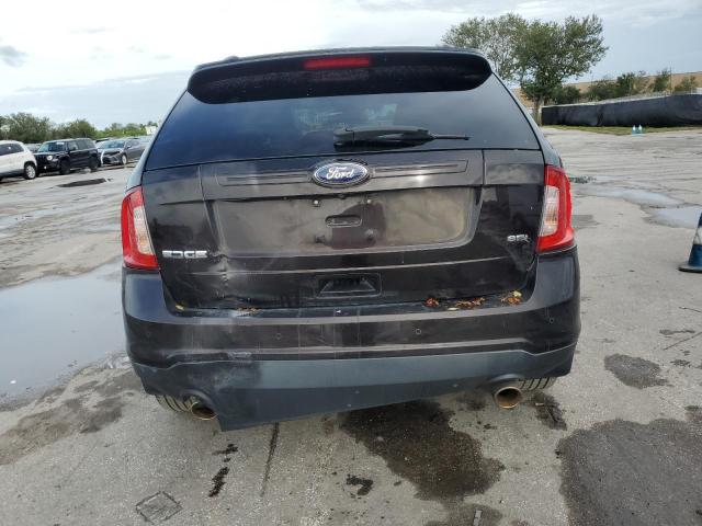 2FMDK3JC7EBB59895 - 2014 FORD EDGE SEL BLACK photo 6