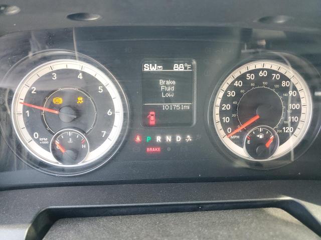 1C6RR7GG3GS166043 - 2016 RAM 1500 SLT BLACK photo 9